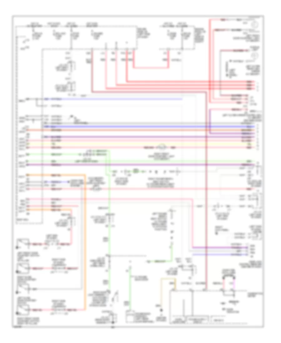 Courtesy Lamps Wiring Diagram 1 of 2 for Toyota Sienna CE 2010