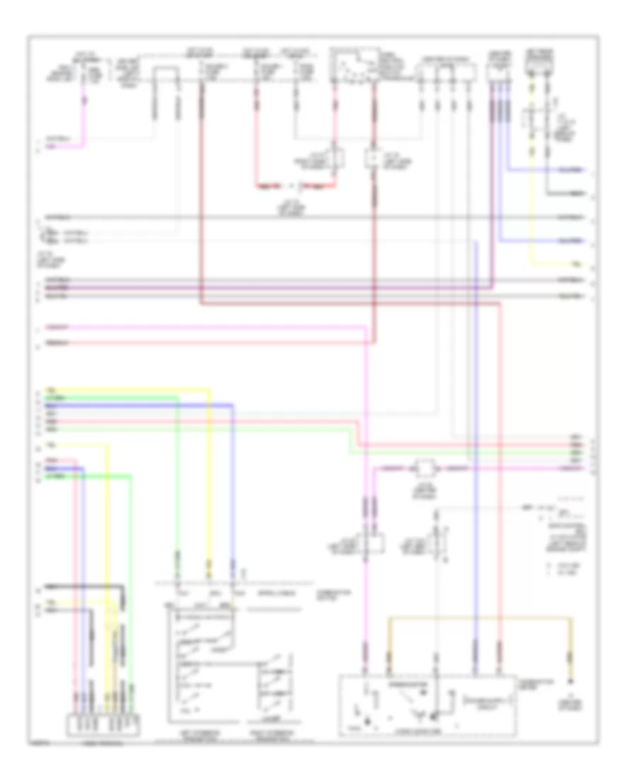 Navigation Wiring Diagram 2 of 3 for Toyota Sienna CE 2010