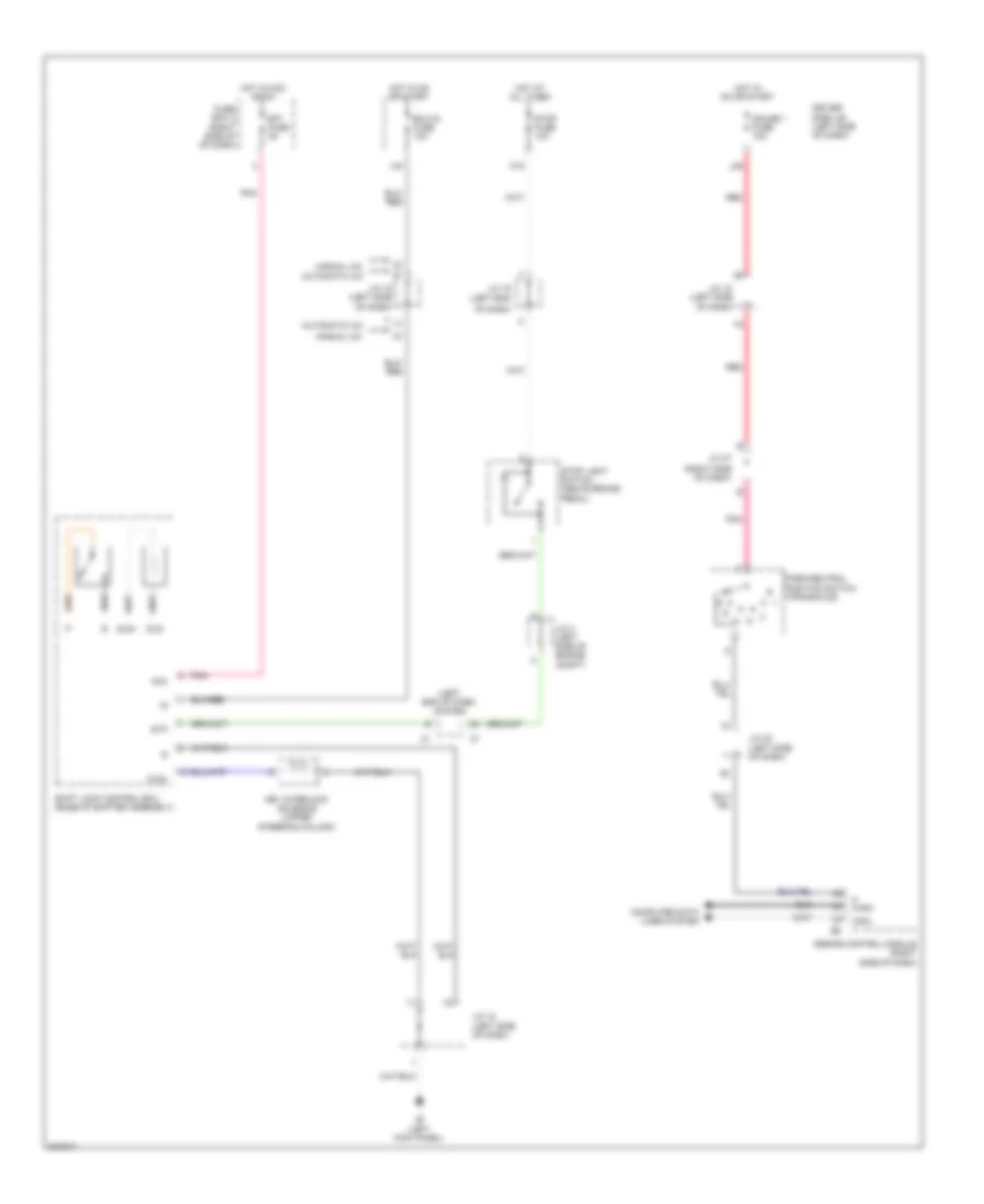 Shift Interlock Wiring Diagram for Toyota Sienna CE 2010