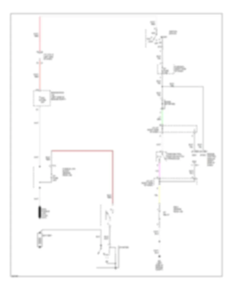 Starting Wiring Diagram for Toyota Sienna CE 2010