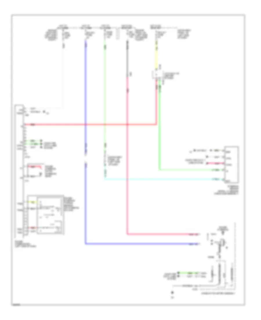 Electronic Power Steering Wiring Diagram for Toyota Yaris SE 2014