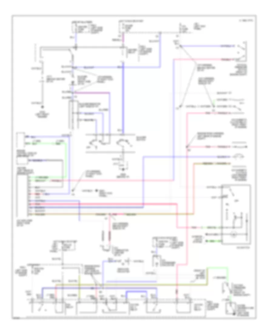A C Wiring Diagram for Toyota Paseo 1997
