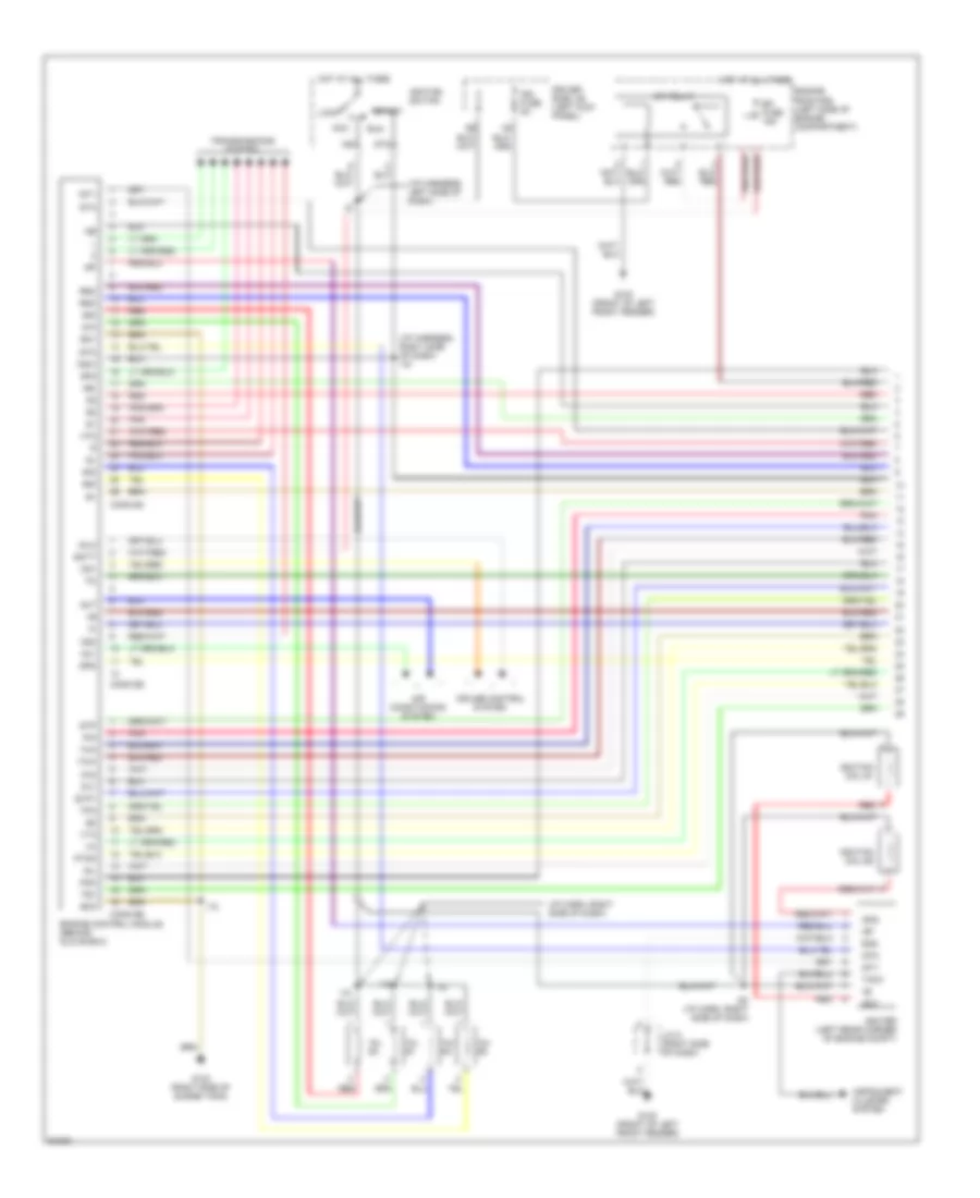 1 5L Engine Performance Wiring Diagrams A T 1 of 2 for Toyota Paseo 1997