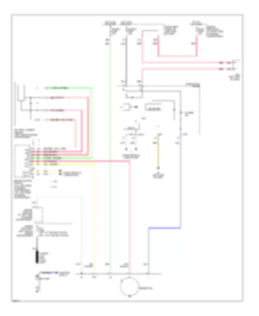 Charging Wiring Diagram for Toyota RAV4 Limited 2008