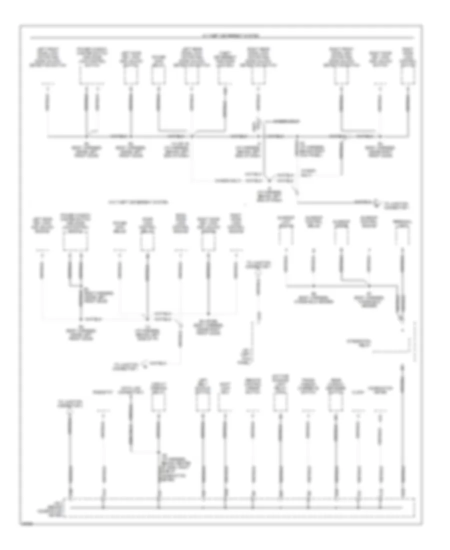 Ground Distribution Wiring Diagram (3 of 4) for Toyota Corolla 1995
