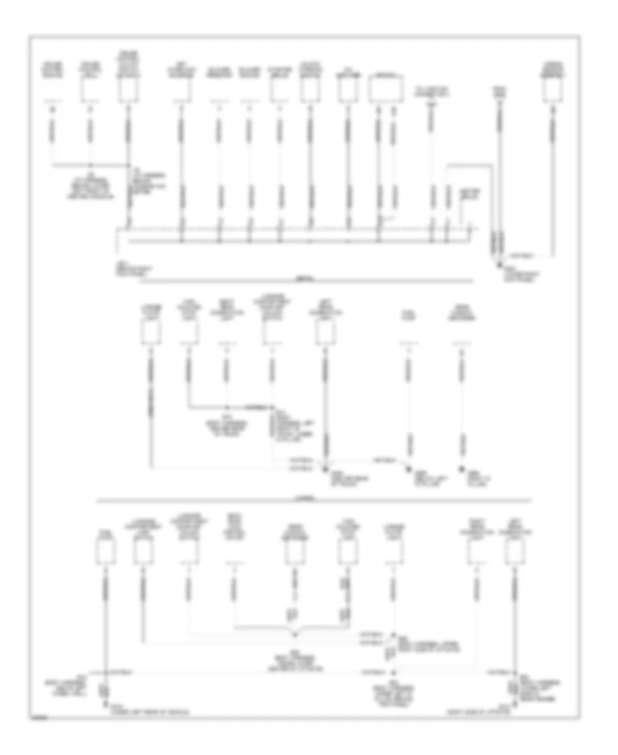 Ground Distribution Wiring Diagram 4 of 4 for Toyota Corolla 1995
