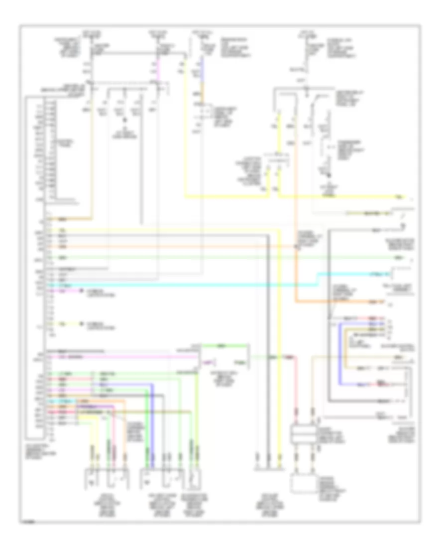 2 4L Manual A C Wiring Diagram 1 of 2 for Toyota Highlander 2004