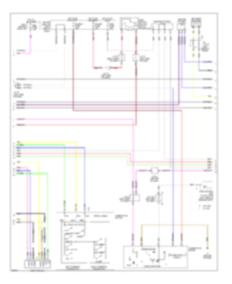 10 Speaker System Wiring Diagram with Navigation 2 of 3 for Toyota Sienna LE 2010