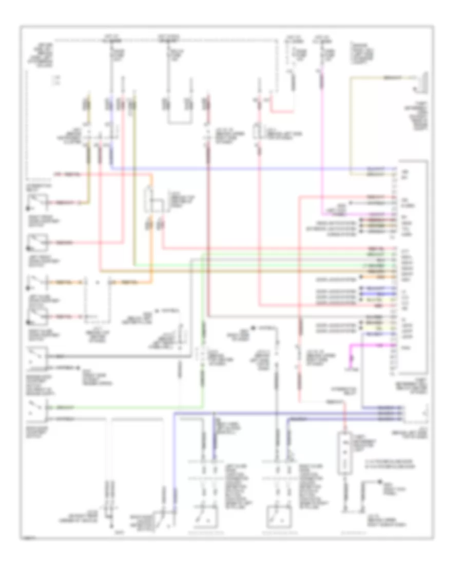 Forced Entry Wiring Diagram for Toyota Sienna CE 2000
