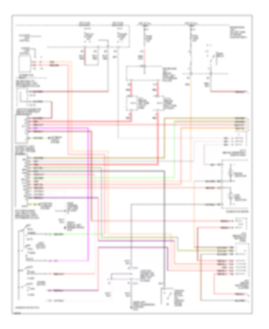 Autolamps Wiring Diagram with DRL 1 of 2 for Toyota Sienna CE 2000