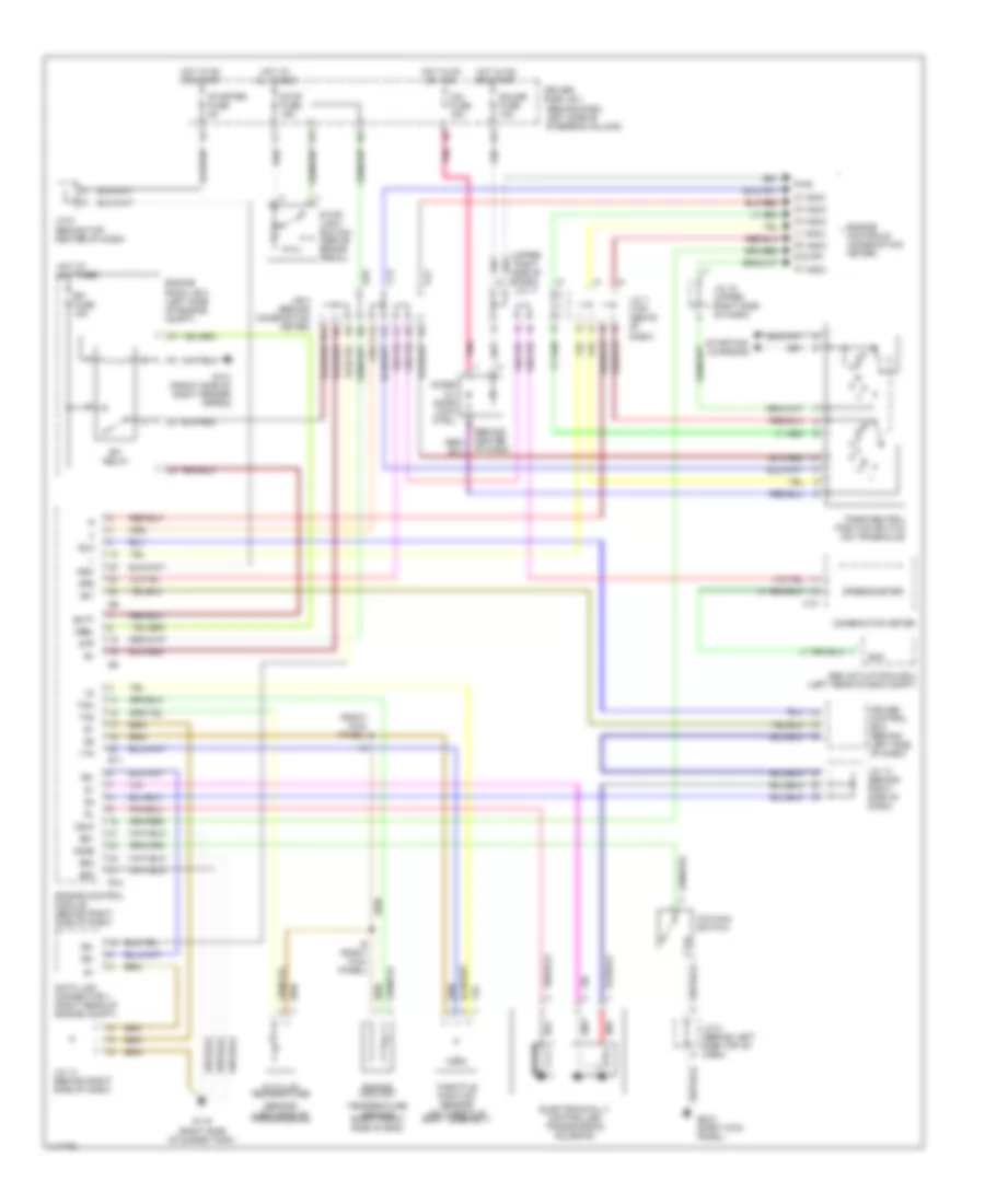 A T Wiring Diagram for Toyota Sienna CE 2000