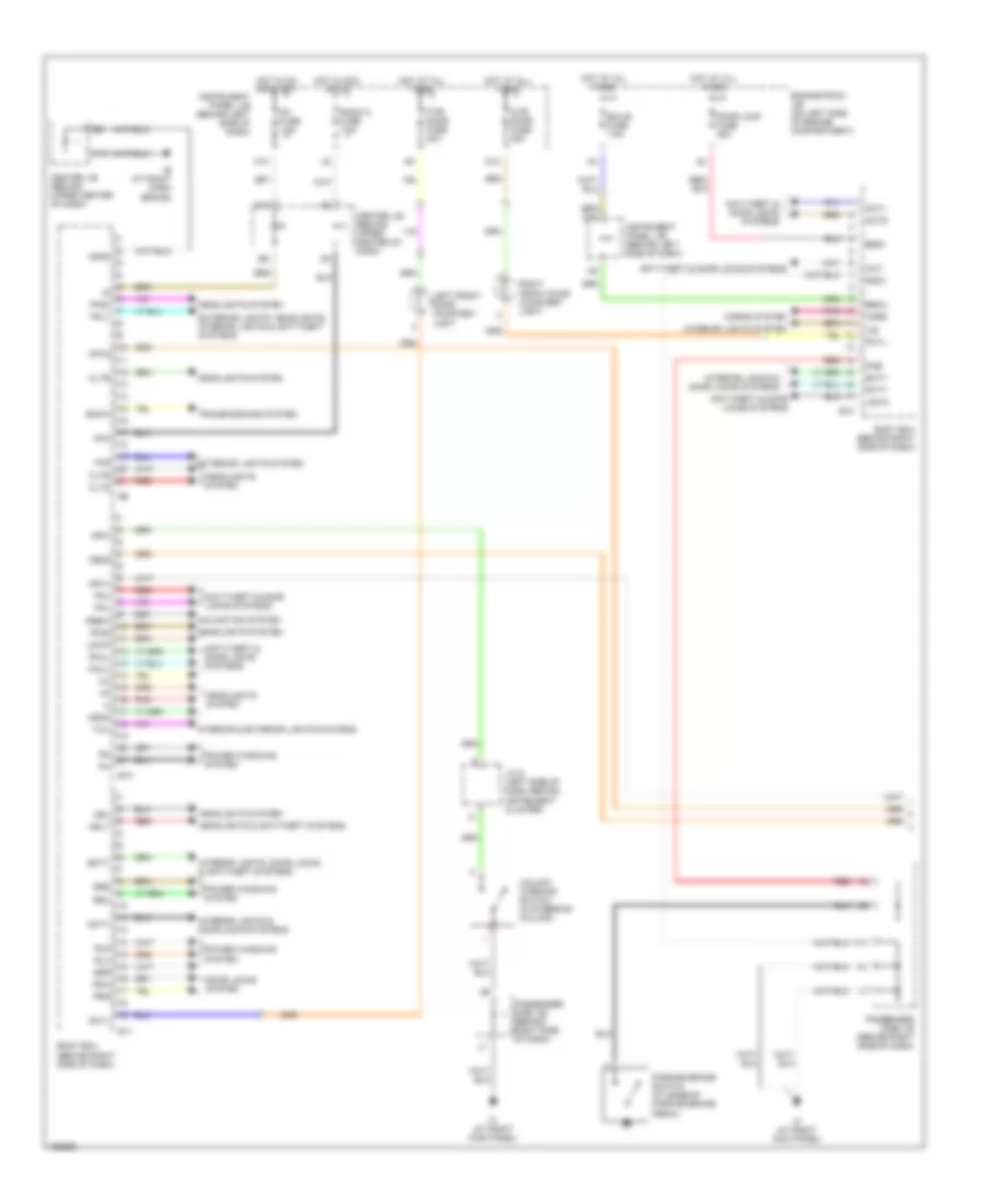 Body Control Modules Wiring Diagram 1 of 2 for Toyota Highlander Limited 2004