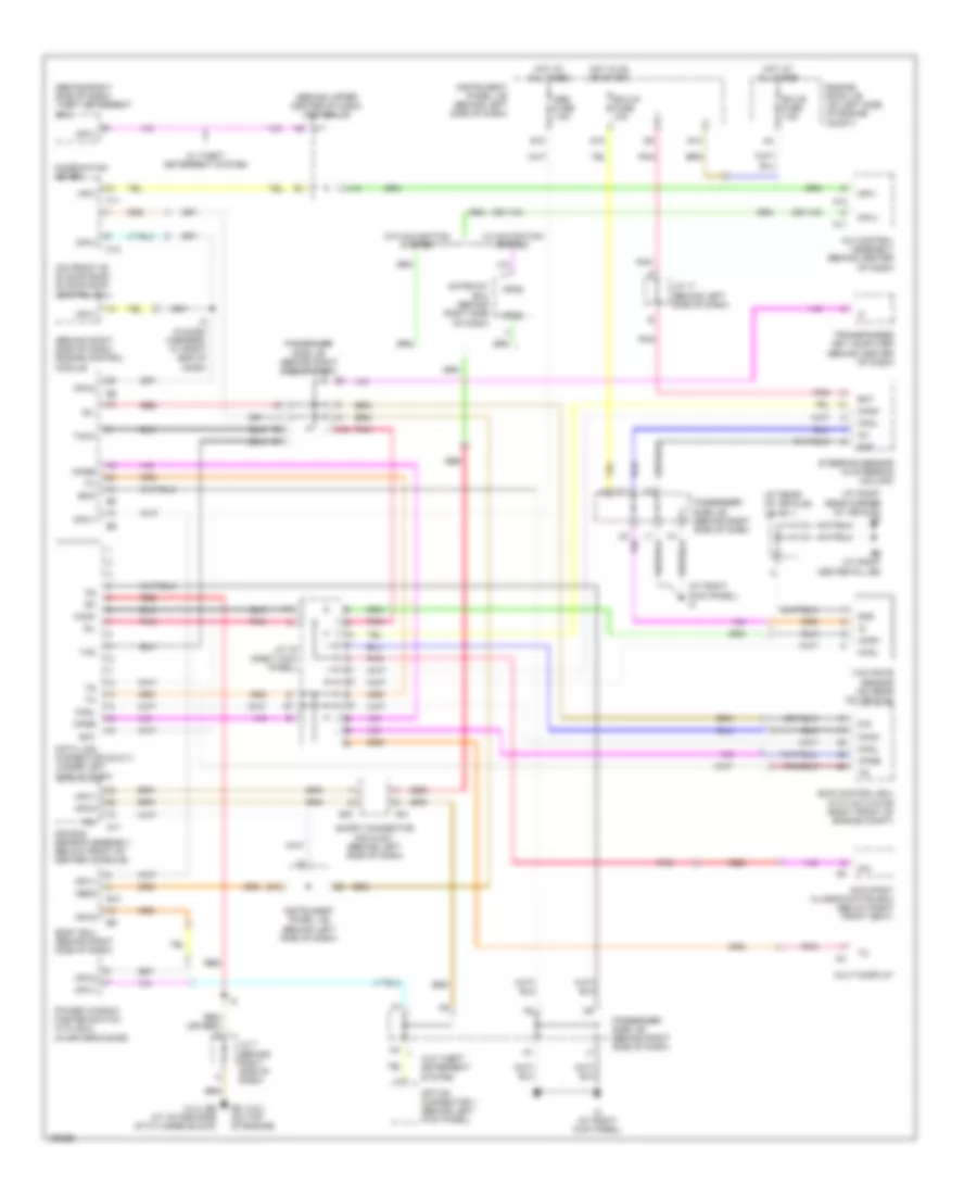 Computer Data Lines Wiring Diagram for Toyota Highlander Limited 2004