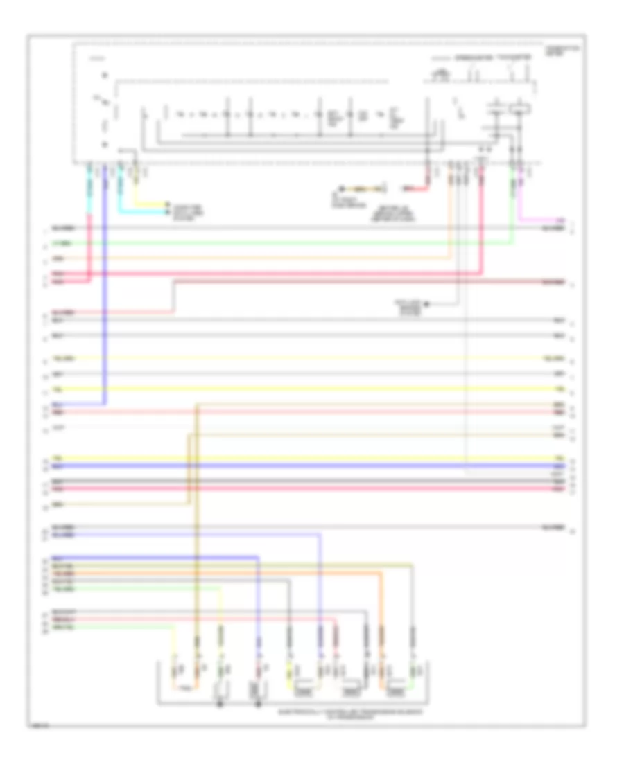 2.4L, Engine Performance Wiring Diagram (4 of 6) for Toyota Highlander Limited 2004
