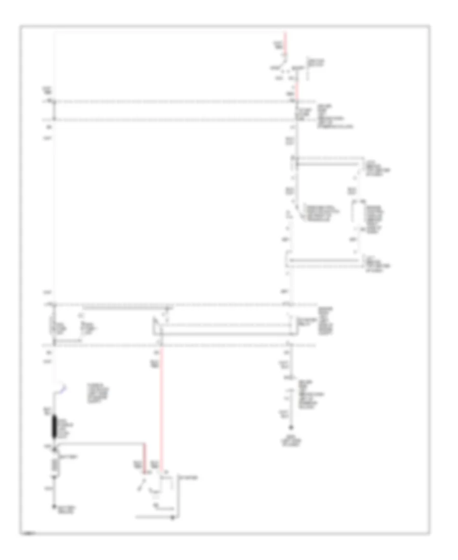 Starting Wiring Diagram for Toyota Sienna LE 2000