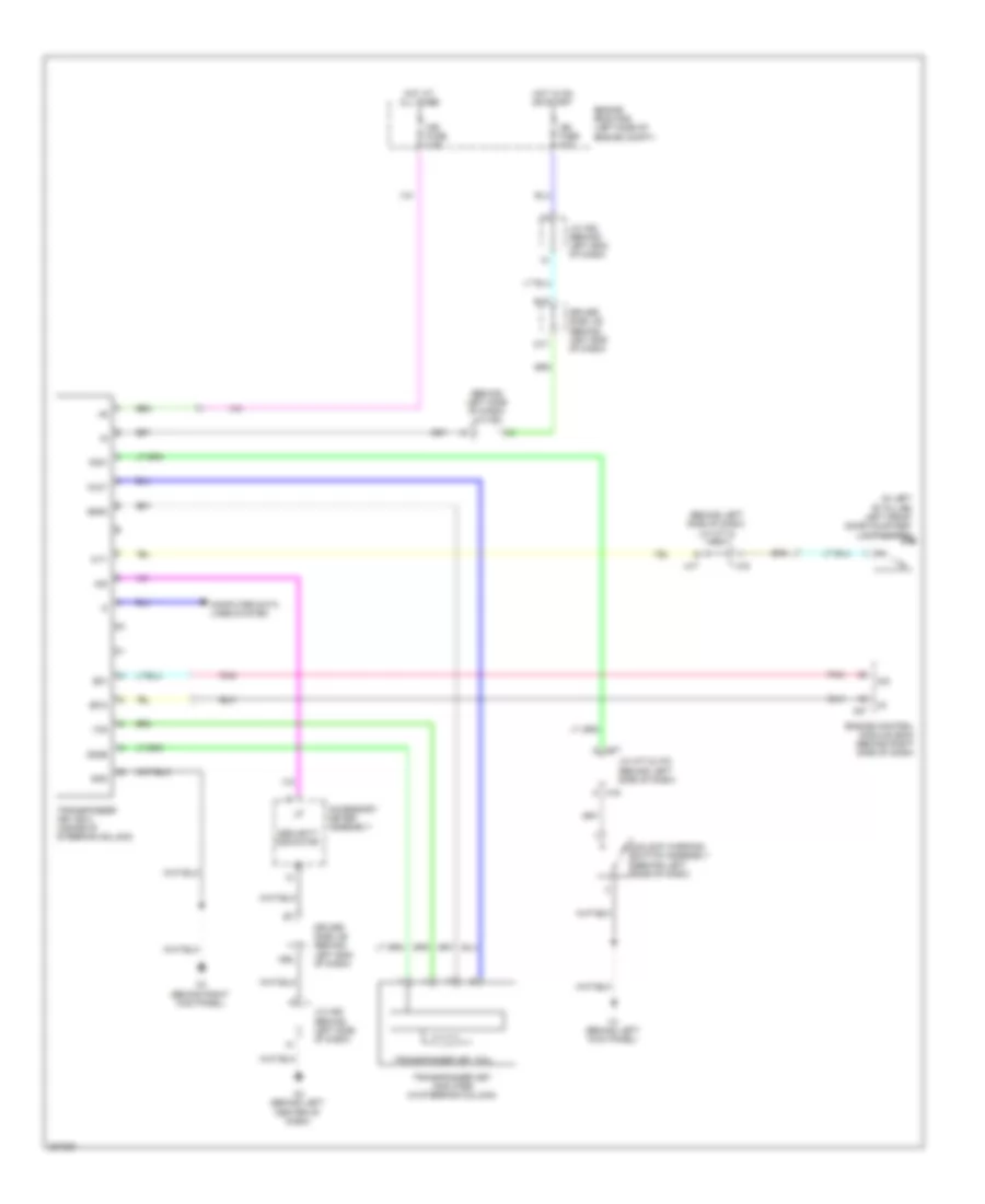 Immobilizer Wiring Diagram for Toyota Sequoia Limited 2008