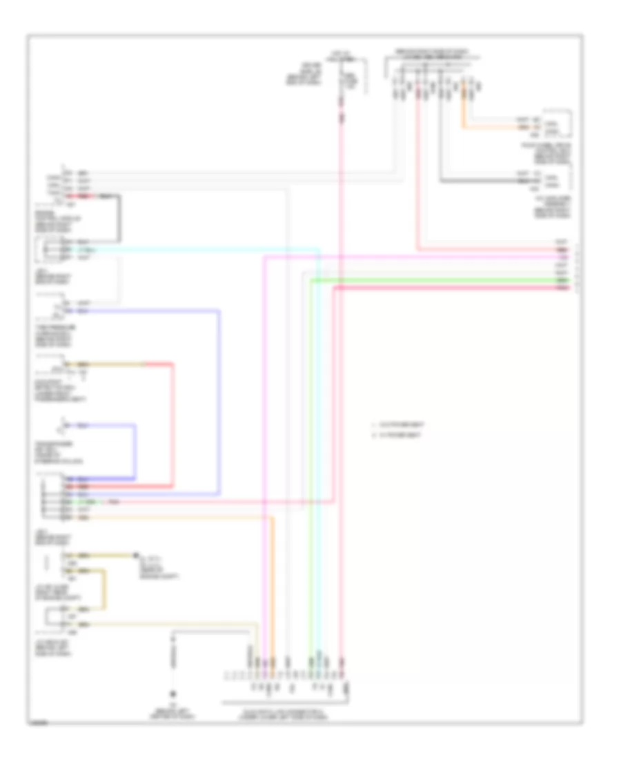 Computer Data Lines Wiring Diagram 1 of 2 for Toyota Sequoia Limited 2008