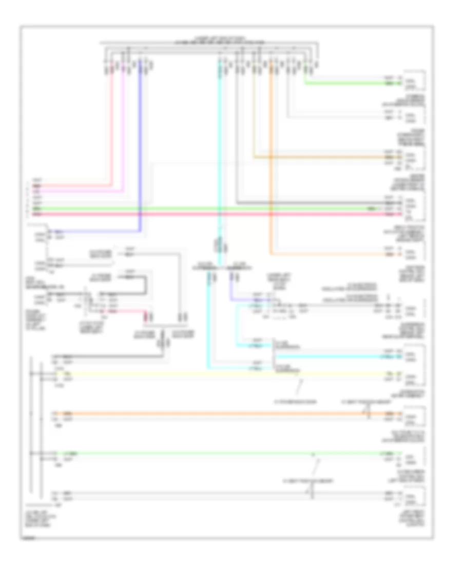 Computer Data Lines Wiring Diagram 2 of 2 for Toyota Sequoia Limited 2008