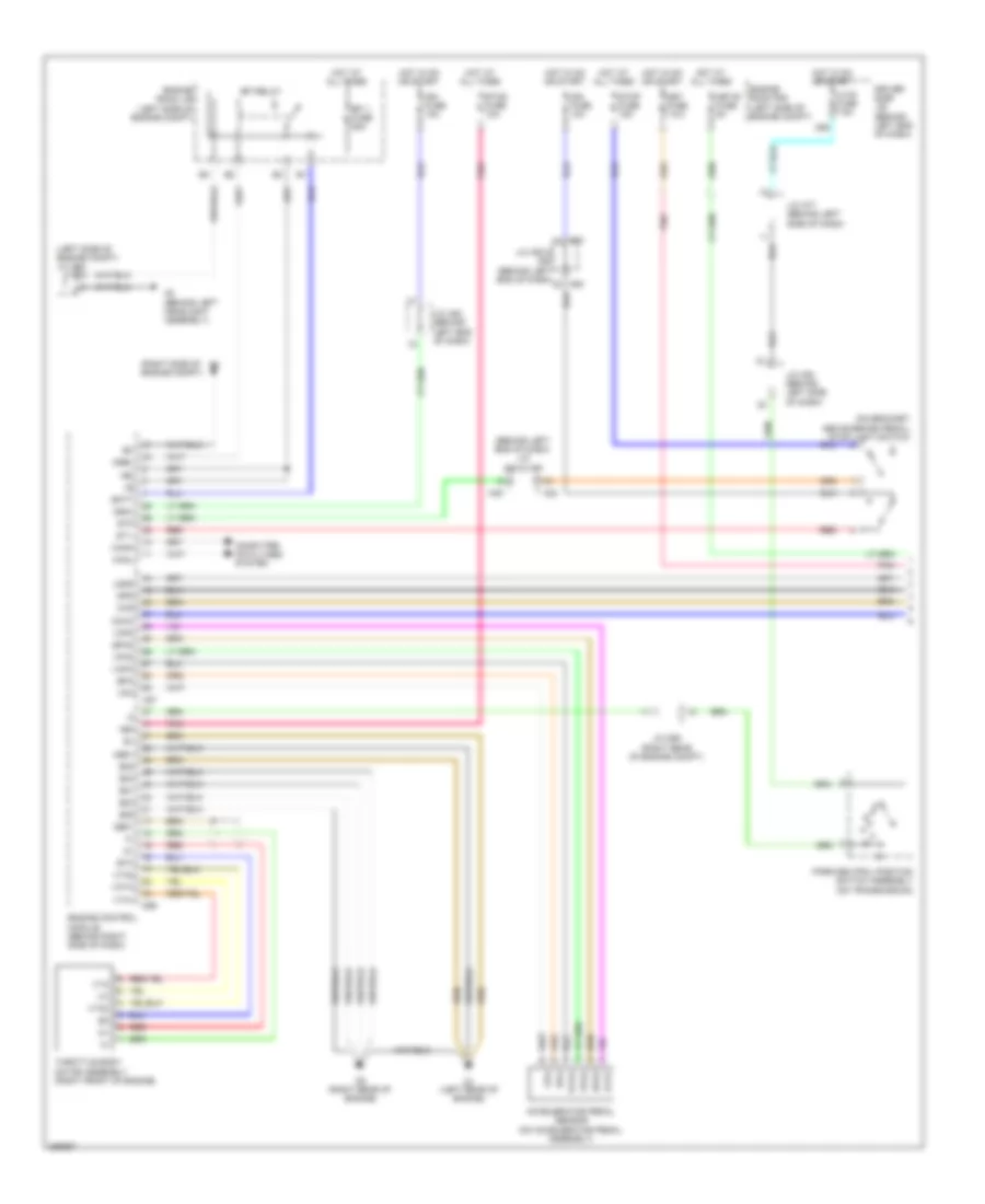 5.7L, Dynamic Laser Cruise Control Wiring Diagram (1 of 2) for Toyota Sequoia Limited 2008