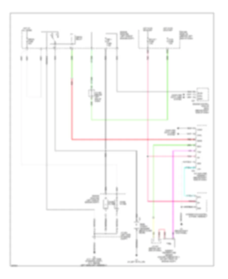 Rear Defogger Wiring Diagram for Toyota Sequoia Limited 2008