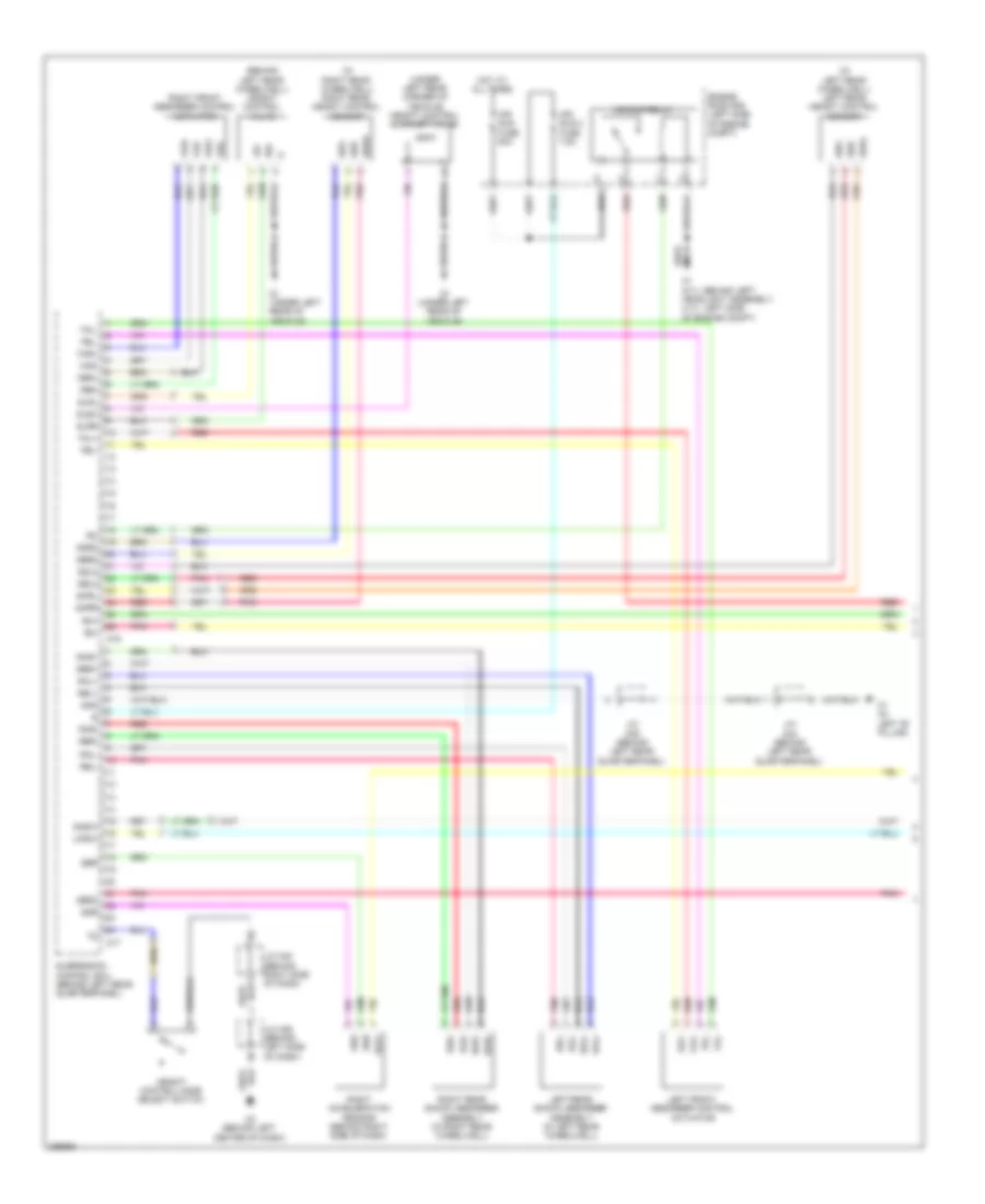 Electronic Suspension Wiring Diagram with Electronic Suspension 1 of 3 for Toyota Sequoia Limited 2008