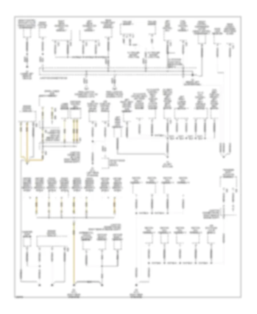 Ground Distribution Wiring Diagram (5 of 5) for Toyota Sequoia Limited 2008