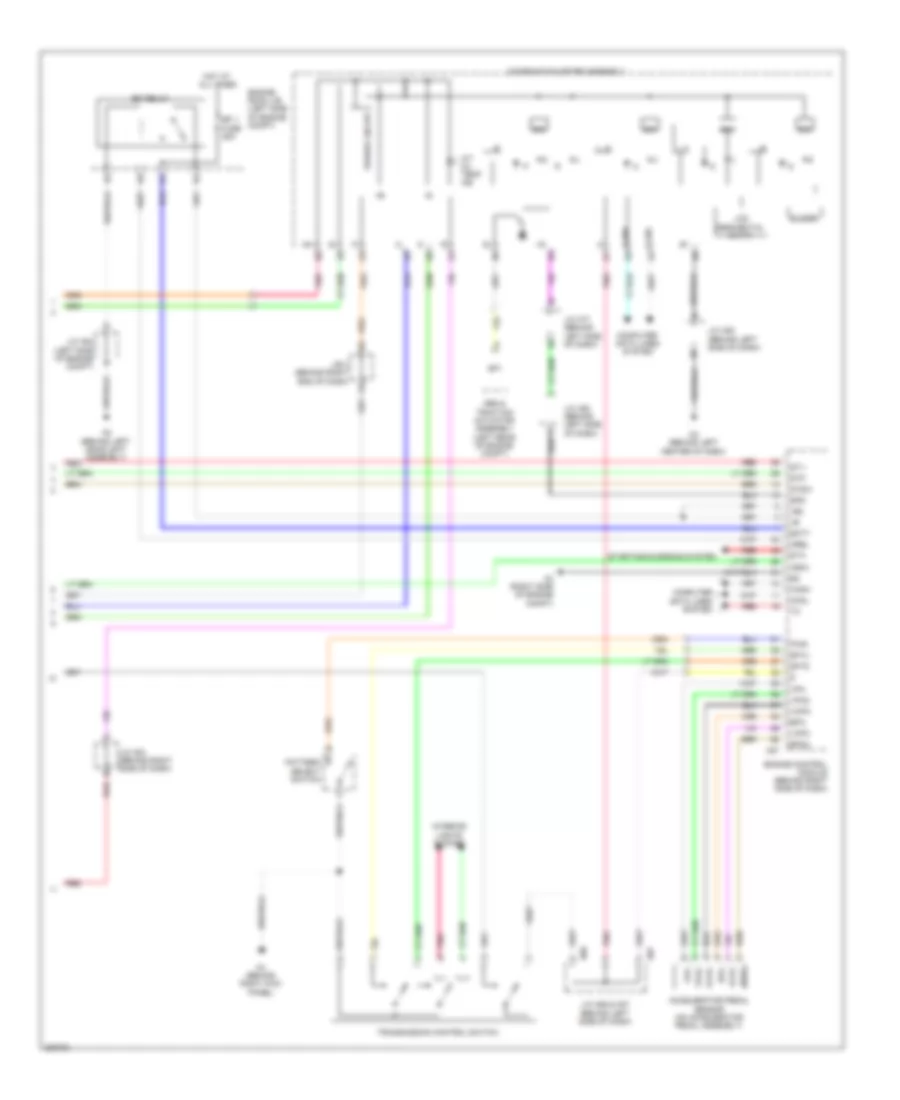5.7L, AT Wiring Diagram (3 of 3) for Toyota Sequoia Limited 2008