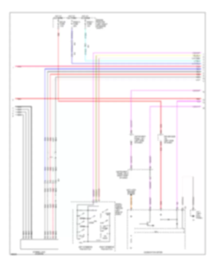 Navigation Wiring Diagram 2 of 4 for Toyota Tacoma 2012