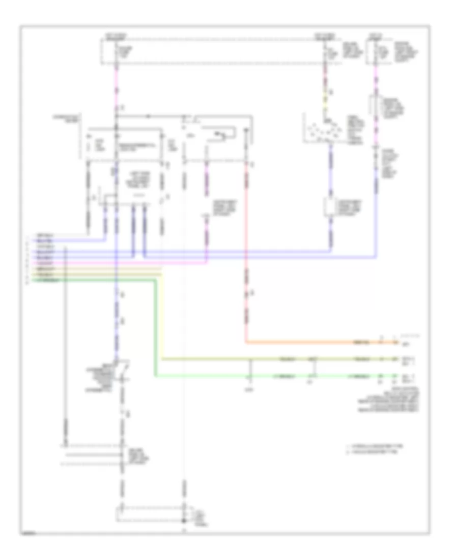 2.7L, 4WD Wiring Diagram (2 of 2) for Toyota Tacoma 2012
