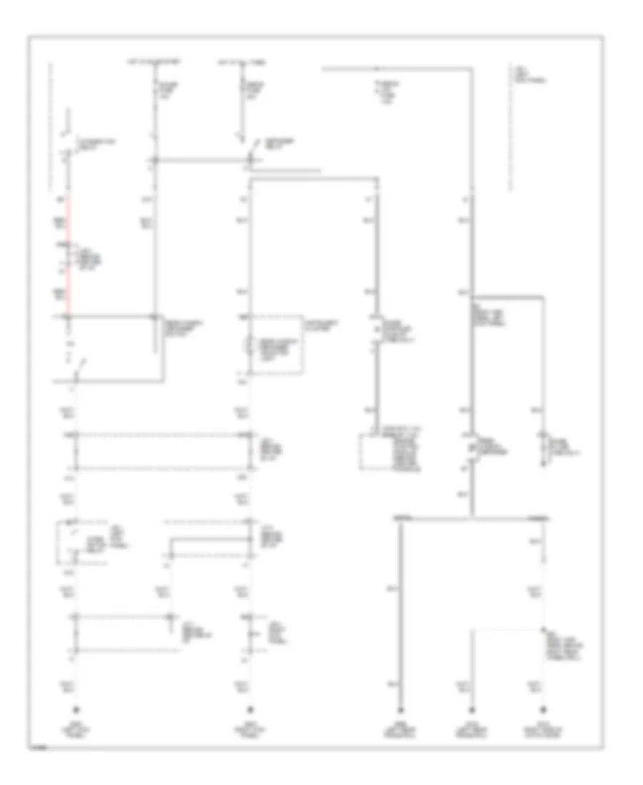 Defogger Wiring Diagram for Toyota Corolla LE 1995