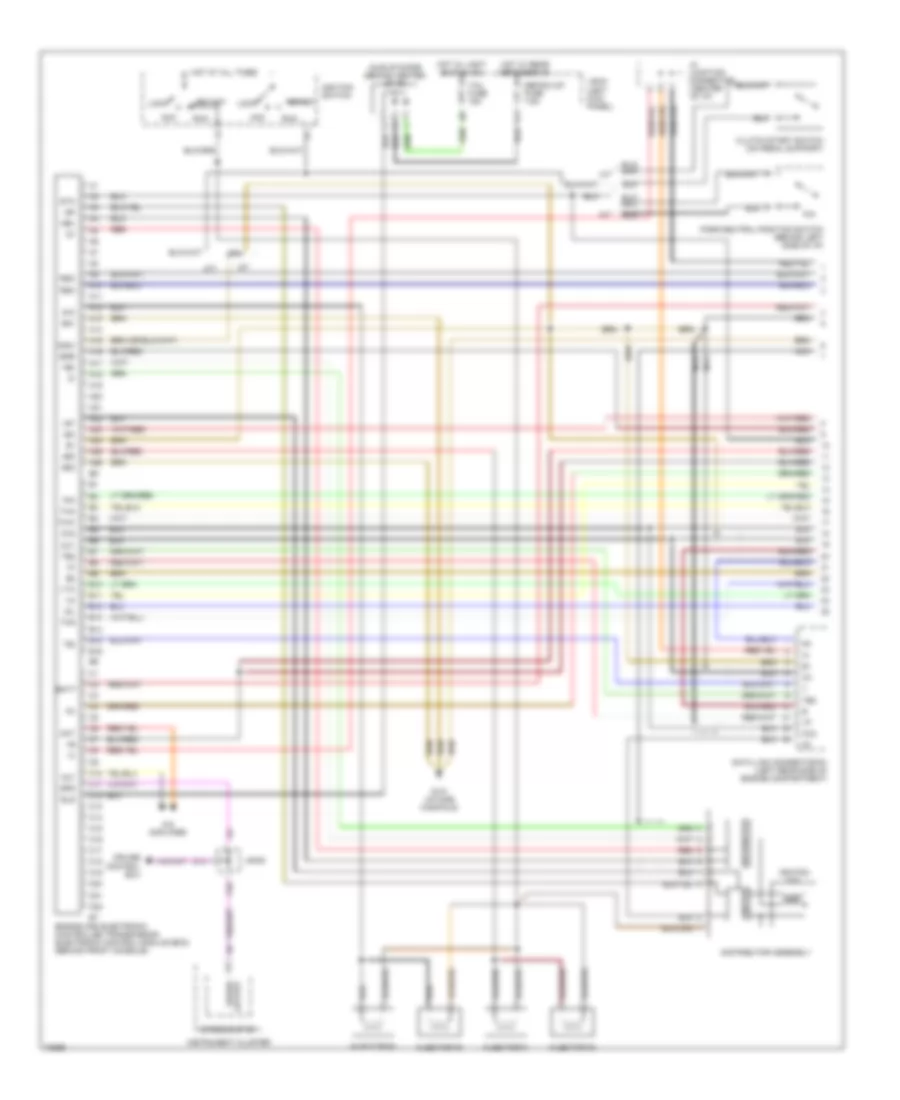 1 6L Engine Performance Wiring Diagrams 1 of 2 for Toyota Corolla LE 1995