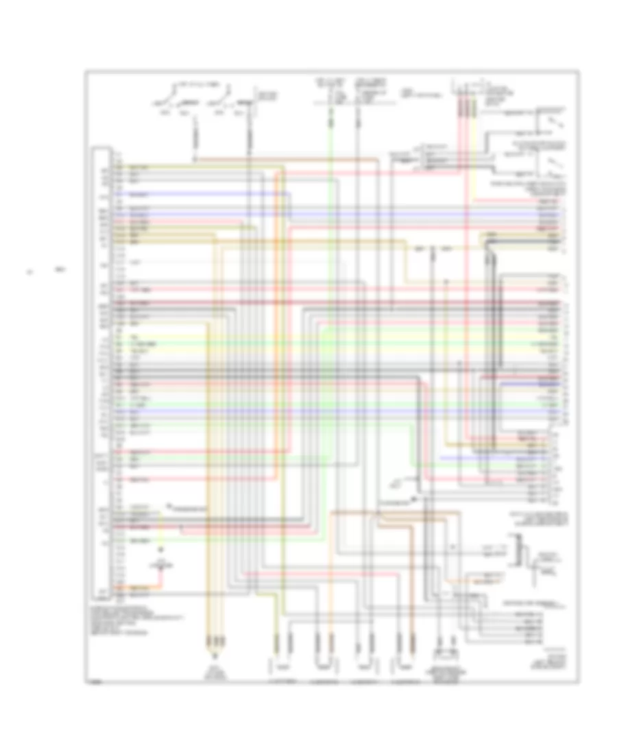 1 8L Engine Performance Wiring Diagrams 1 of 2 for Toyota Corolla LE 1995