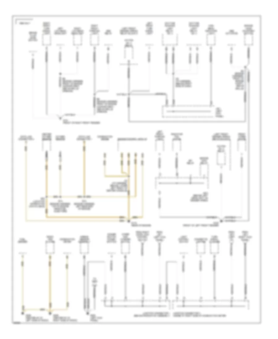 Ground Distribution Wiring Diagram 1 of 4 for Toyota Corolla LE 1995