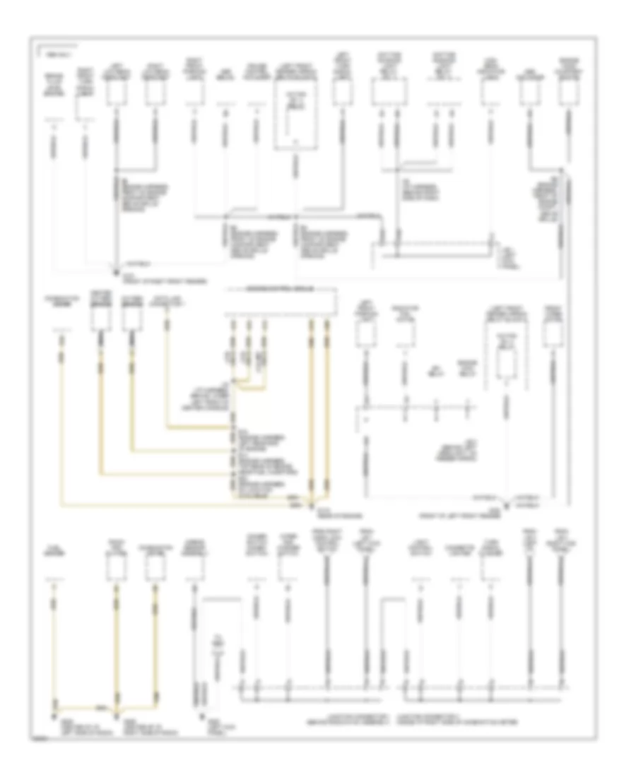 Ground Distribution Wiring Diagram 2 of 4 for Toyota Corolla LE 1995