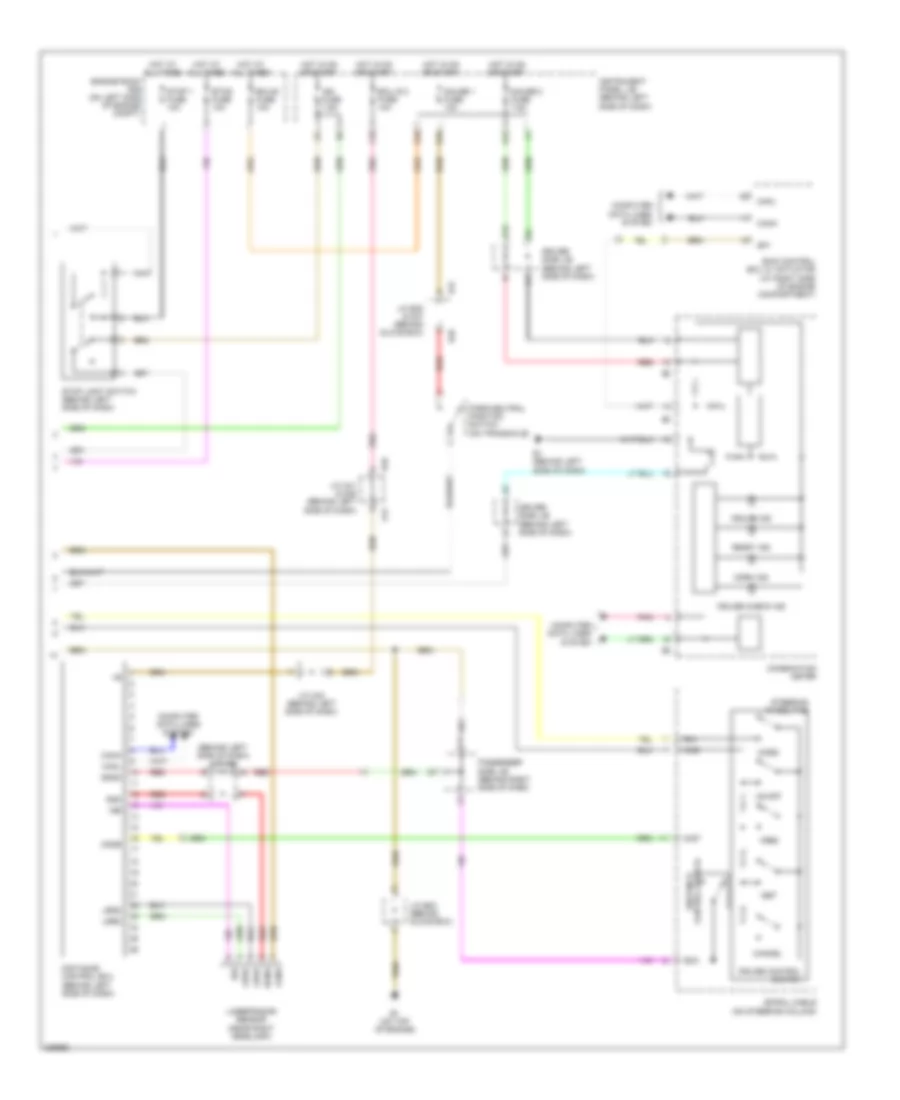 Dynamic Laser Cruise Control Wiring Diagram 2 of 2 for Toyota Avalon Limited 2006