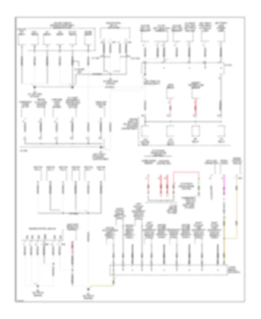 Ground Distribution Wiring Diagram 1 of 4 for Toyota Avalon Limited 2006