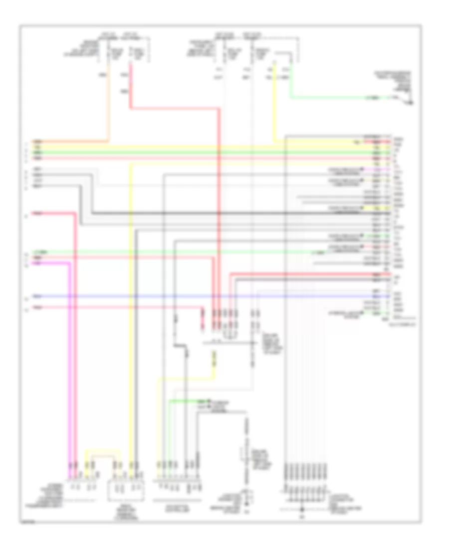 Navigation Wiring Diagram (2 of 2) for Toyota Avalon Limited 2006