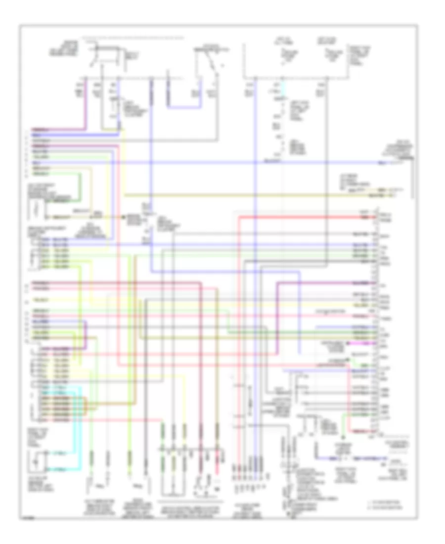 Automatic A C Wiring Diagram 2 of 2 for Toyota Land Cruiser 2004