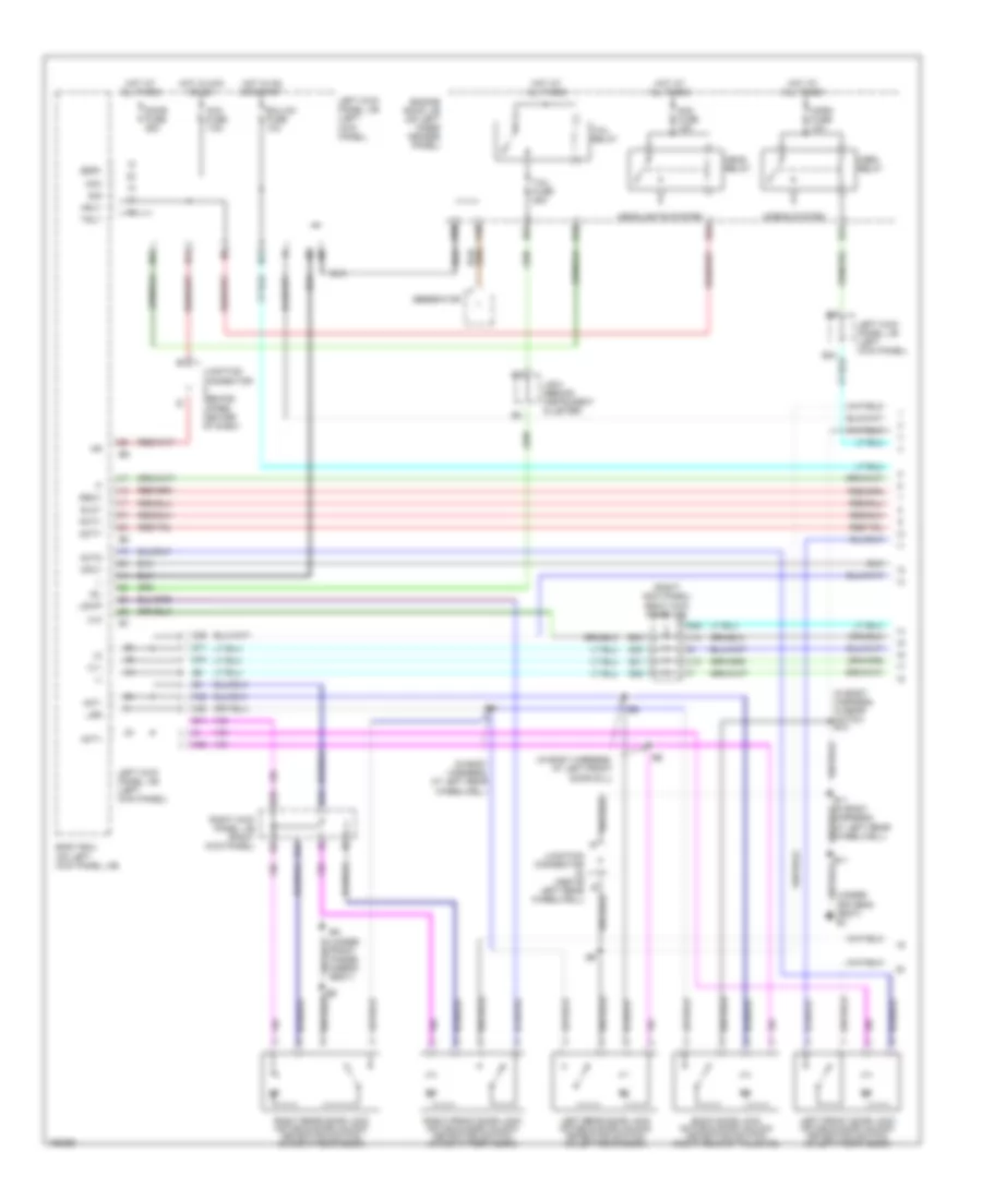 Forced Entry Wiring Diagram 1 of 3 for Toyota Land Cruiser 2004
