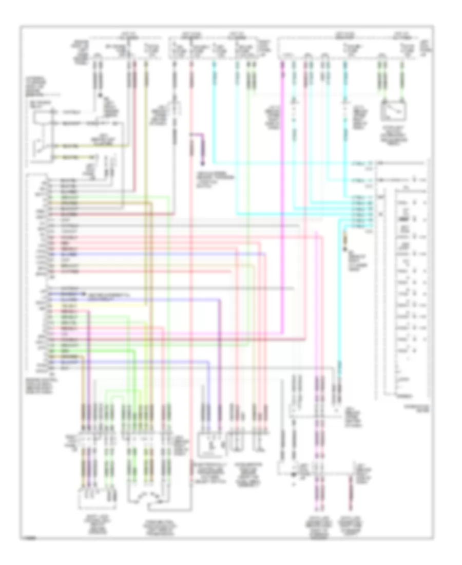 A T Wiring Diagram 1 of 2 for Toyota Land Cruiser 2004