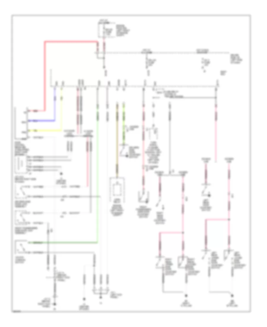 Forced Entry Wiring Diagram for Toyota Tacoma PreRunner 2012