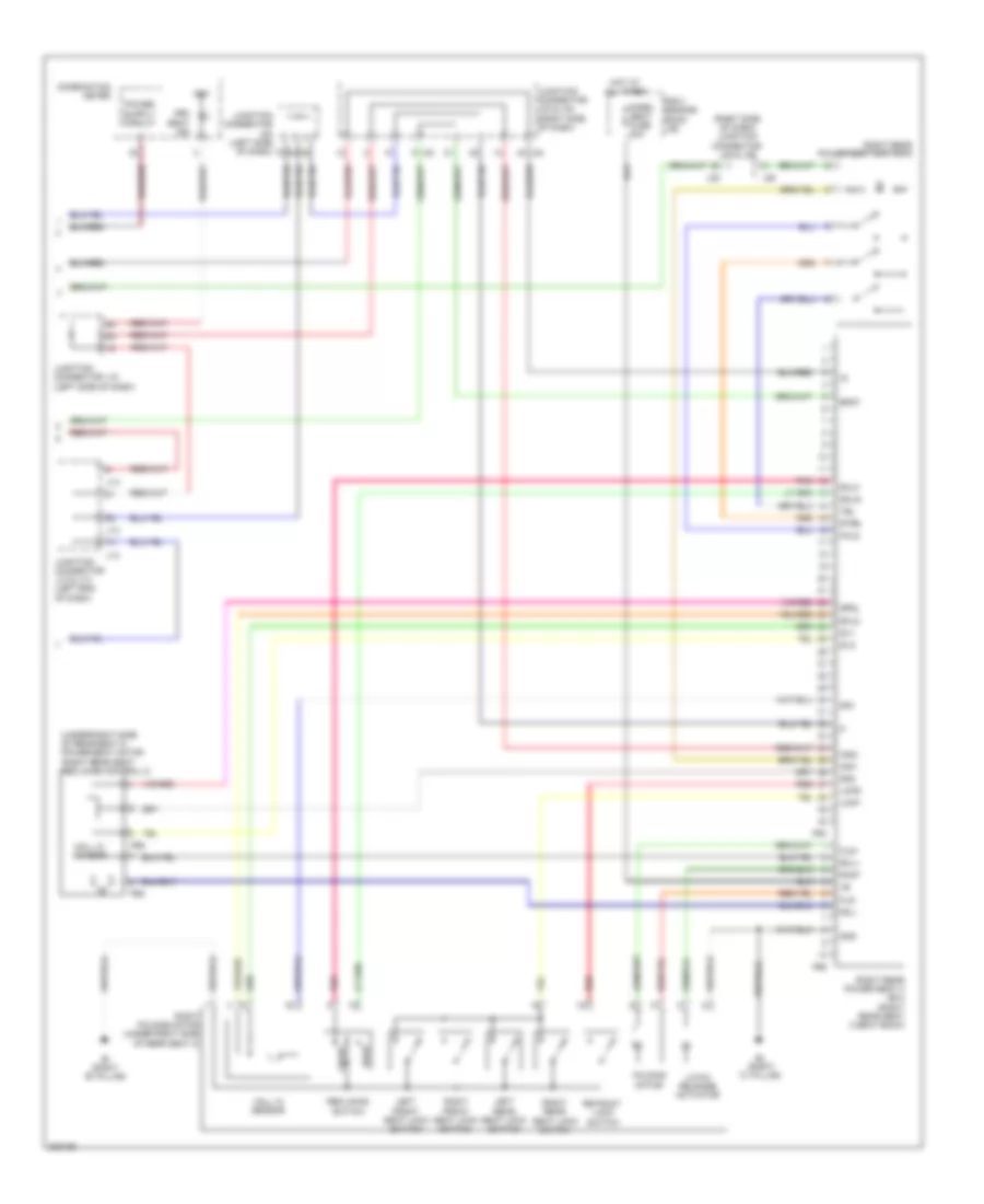 Rear Power Seat 2 Wiring Diagram (2 of 2) for Toyota Sienna XLE 2010