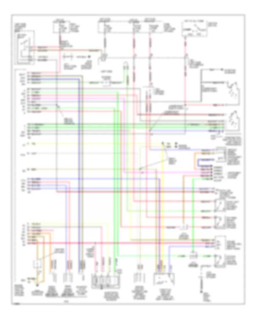 A T Wiring Diagram for Toyota RAV4 1997