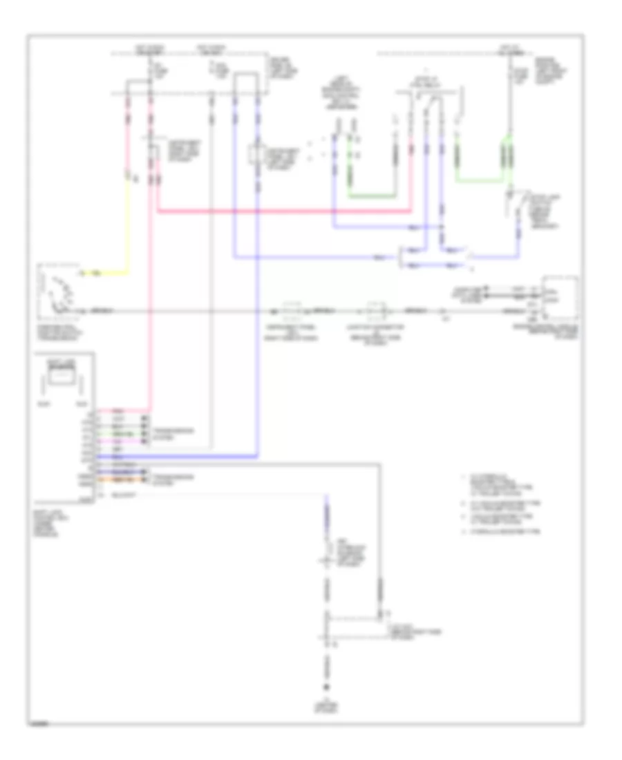 Shift Interlock Wiring Diagram for Toyota Tacoma X Runner 2012