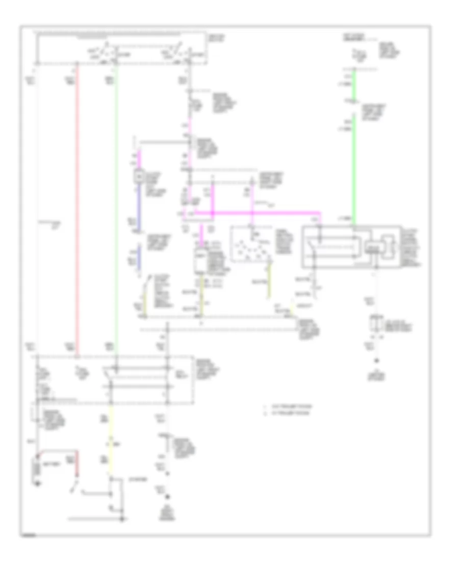 2.7L, Starting Wiring Diagram for Toyota Tacoma X-Runner 2012