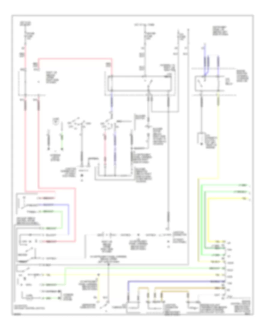 Manual AC Wiring Diagram (1 of 2) for Toyota Matrix 2004