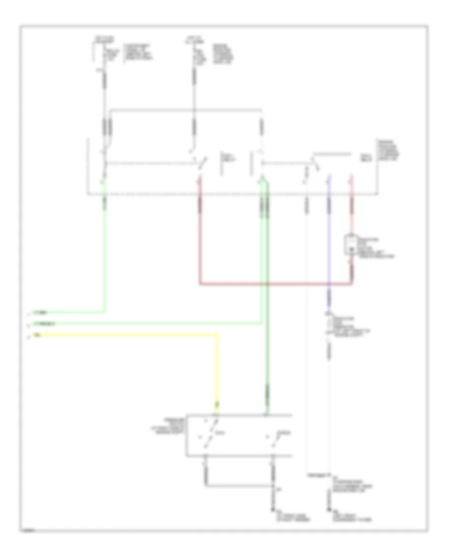 Manual A C Wiring Diagram 2 of 2 for Toyota Matrix 2004