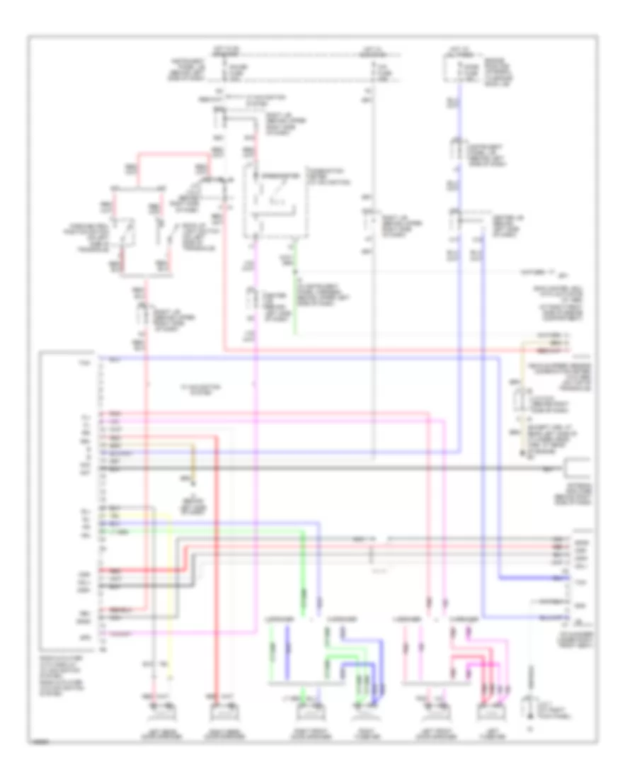 Radio Wiring Diagram for Toyota Matrix 2004
