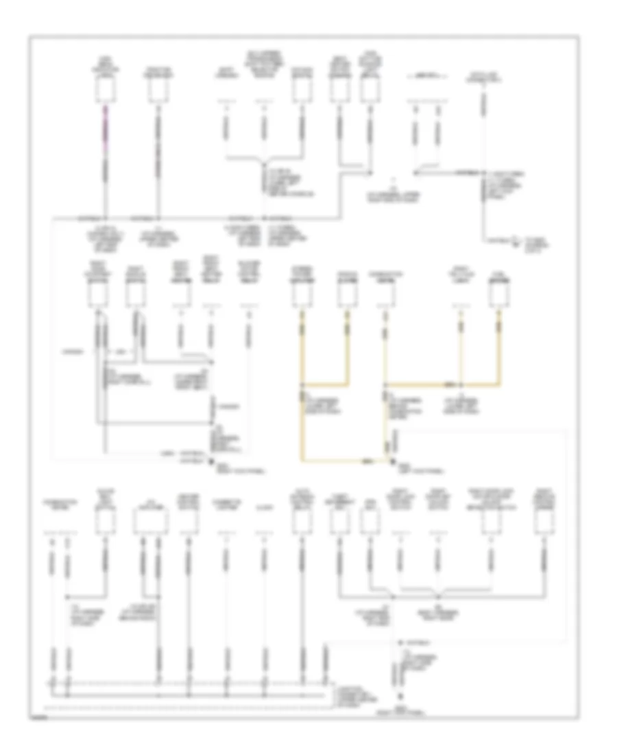 Ground Distribution Wiring Diagram 3 of 4 for Toyota Supra 1997