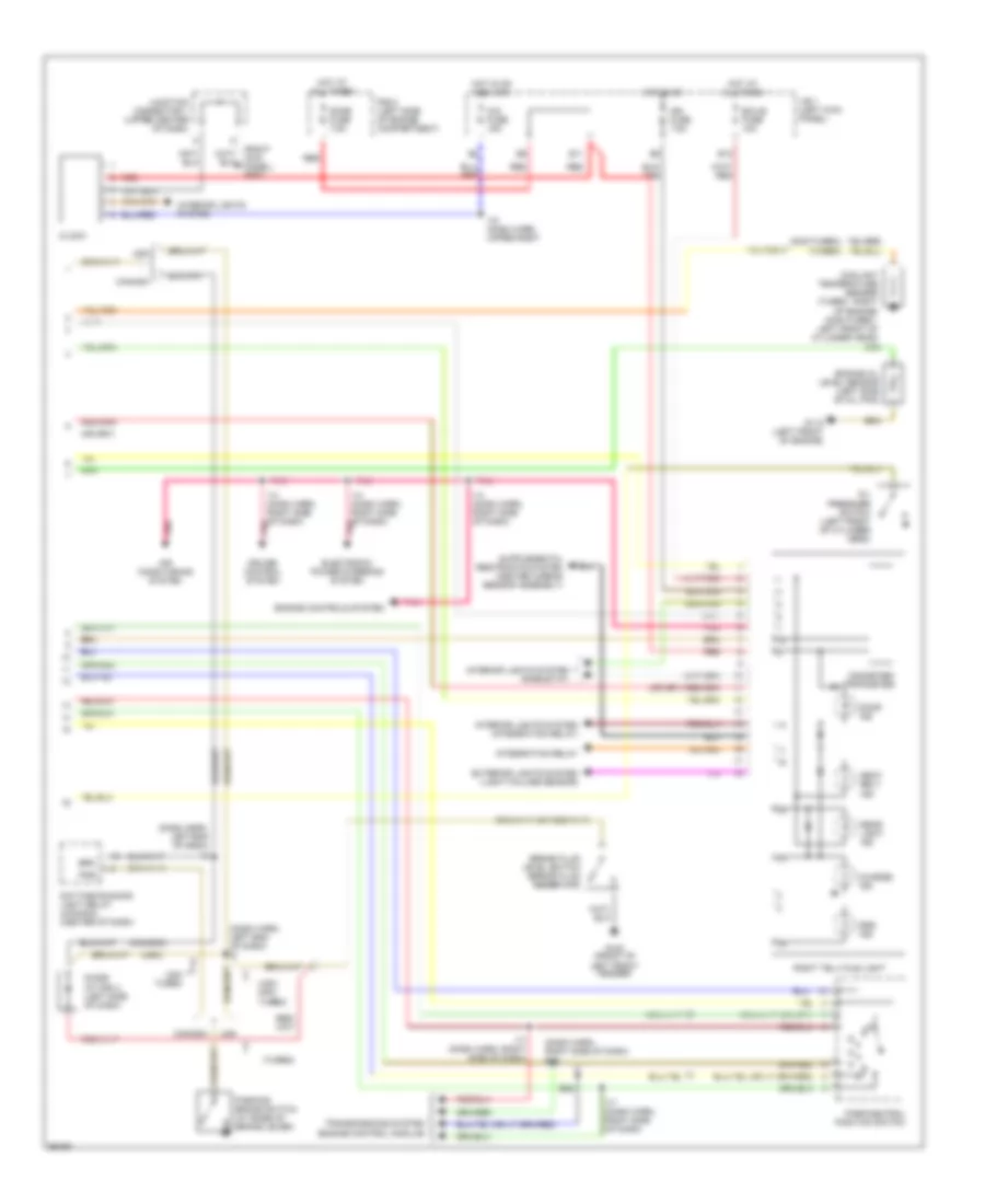 Instrument Cluster Wiring Diagram (2 of 2) for Toyota Supra 1997